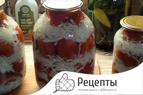 Как мариновать помидоры с капустой